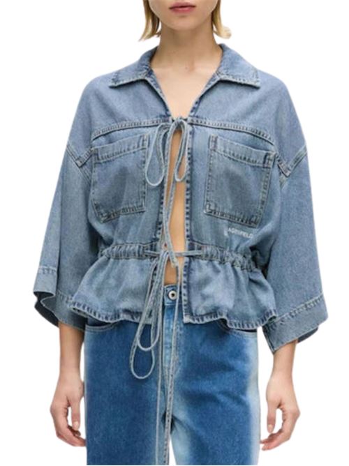 Camicia in denim Karl Lagerfeld jeans | B2W110251BM